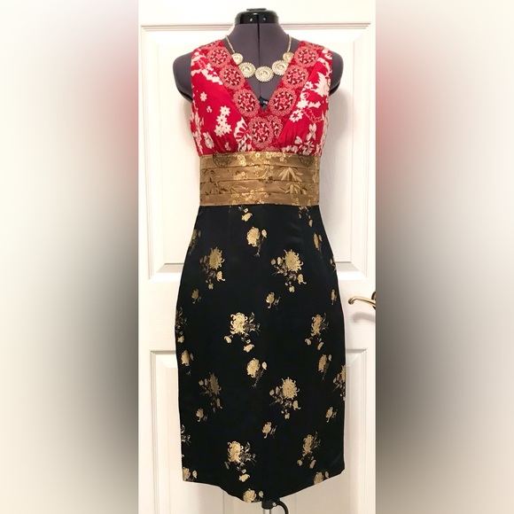 Phoebe Couture Asian Inspired Dress - Picture 2 of 16